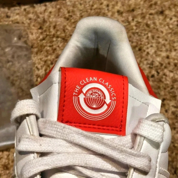 Adidas Originals Superstar Cloud PRIMEGREEN White/Vivid Red GV7672 Mens Sz 8.5 - Picture 8 of 10